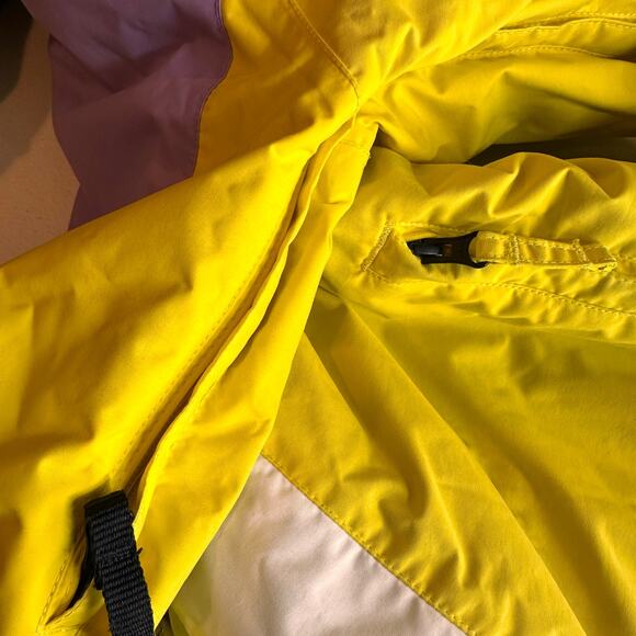Volcom Yellow & Purple Nylon Snowboarding Skiing Winter Jacket Size Medium - Picture 12 of 14